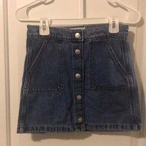 Jean skirt